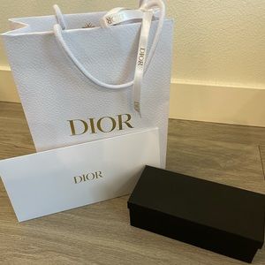 Dior sunglasses box, not case.